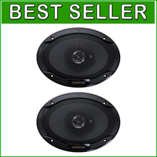 Load image into Gallery viewer, 400-Watt 6x9 Flush Mount Coaxial Car Speakers - Easy Install Stereo Pair