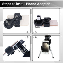 Load image into Gallery viewer, High-Power 70mm Telescope with Tripod - Perfect for Stargazing and Photography