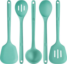 Load image into Gallery viewer, Extra Long 13.6" BPA-Free Silicone Cooking Tools Set - Dishwasher Safe 5-Piece