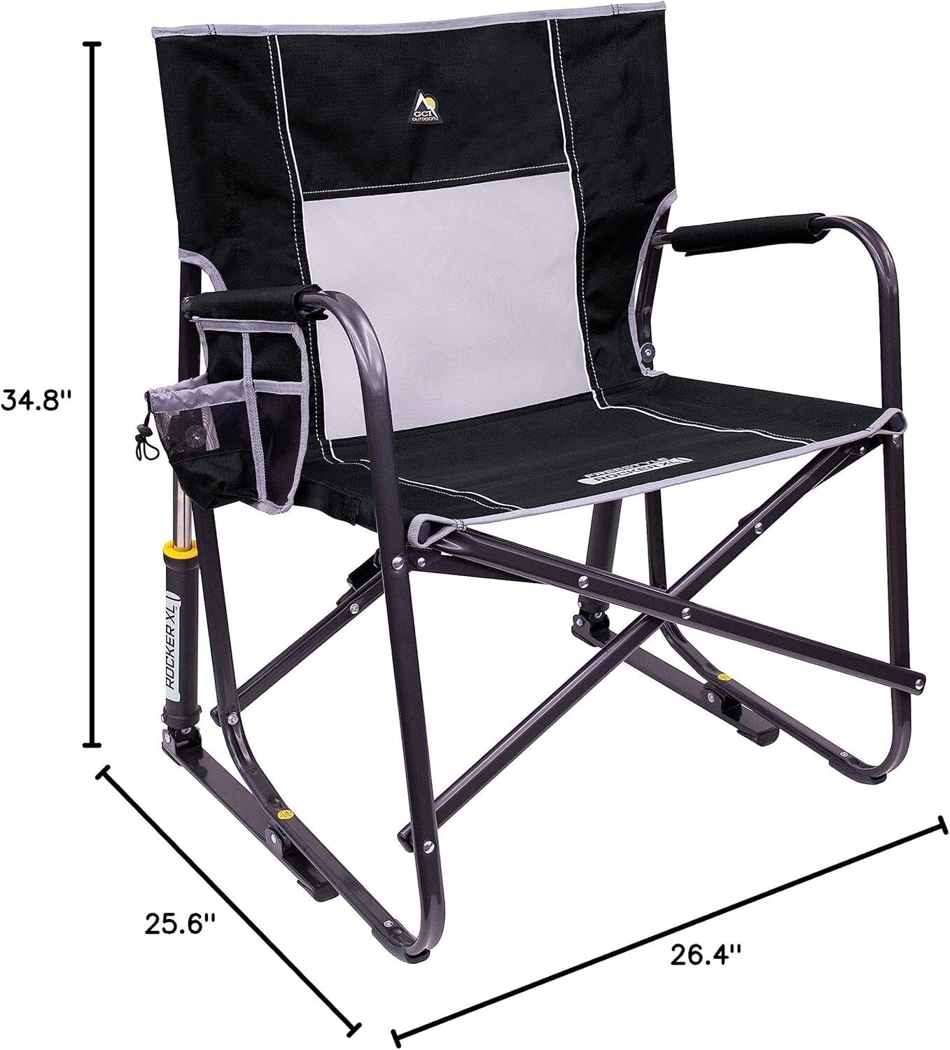 Freestyle Rocker XL Portable Folding Rocking Chair - Ultimate Outdoor Comfort