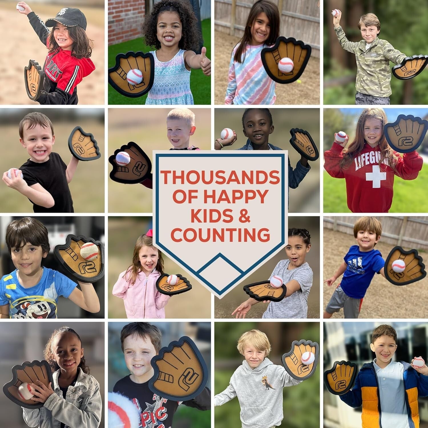 Kids Outdoor Toss and Catch Game - Versatile Sticky Ball Set for Active Play