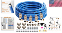 Load image into Gallery viewer, 200ft Compressed Air Line Kit - Easy Install with Right Angle &amp; Tee Fittings