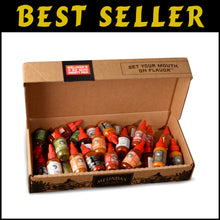 Load image into Gallery viewer, 30 Flavors of Melinda’s Mini Hot Sauce - Ideal Gourmet Gift Set for Foodies