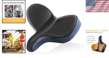 Load image into Gallery viewer, Ergonomic Waterproof Bike Seat with Dual Shock Absorbers - Fits All Bikes