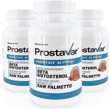 Load image into Gallery viewer, 3 Bottles of Pure Saw Palmetto Capsules for Optimal Prostate Support