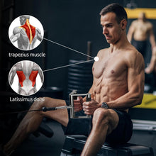 Load image into Gallery viewer, Premium Heavy-Duty Gym Attachments: V Bar, Rotating Handle, and Tricep Equipment