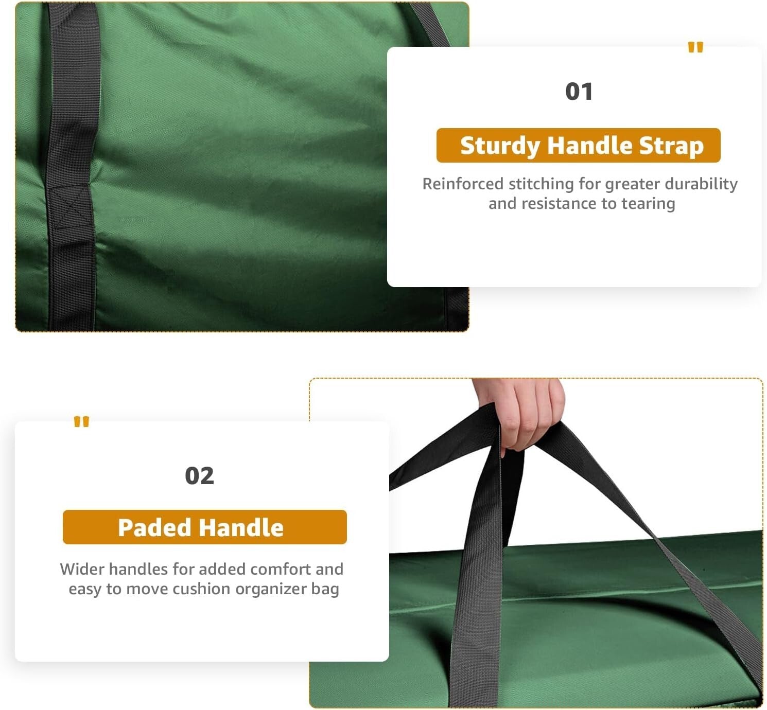 Durable Multi-Functional Storage Bag Set for 12ft Trees & Outdoor Gear - 2 Pack