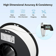 Load image into Gallery viewer, Smooth &amp; Stable 1.75mm PLA Filament - 4kg Value Pack for Effortless 3D Printing