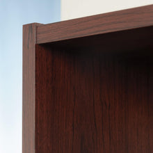Load image into Gallery viewer, Traditional 5-Shelf Bookcase with Adjustable Components in Brook Cherry Finish