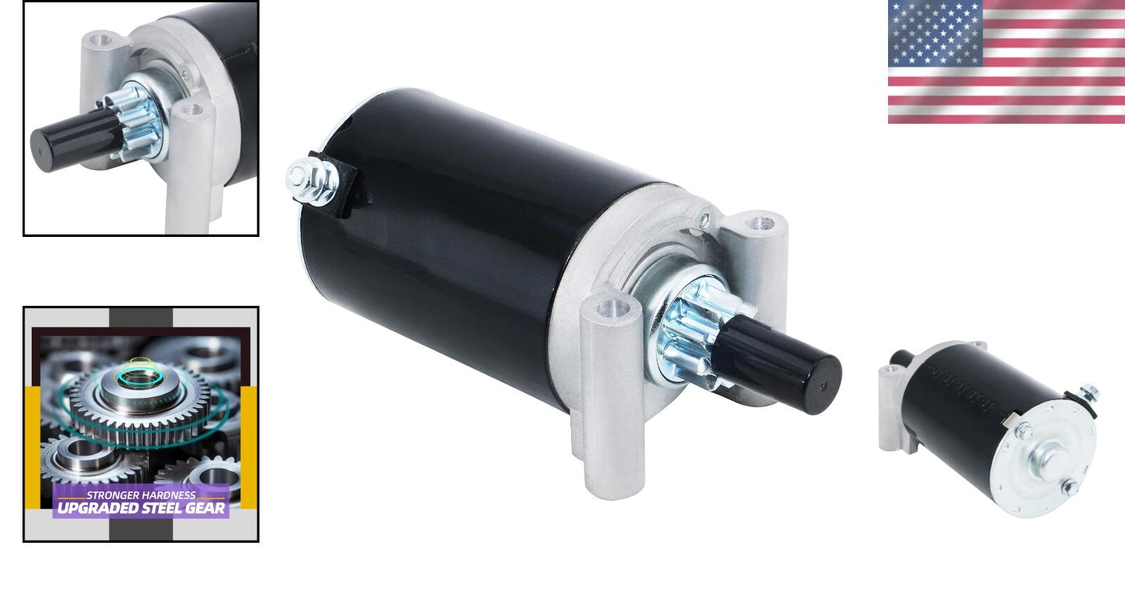 Heavy-Duty Kohler Starter Replacement for 20-27HP Engines - 12 Volt Reliability