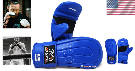 X-Large Premium Leather Bag Mitt Gloves for Zero Resistance Boxing Training