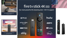 Load image into Gallery viewer, Fire TV Stick 4K Max: Powerful, Wi-Fi 6 Streaming &amp; Alexa Voice Control Remote