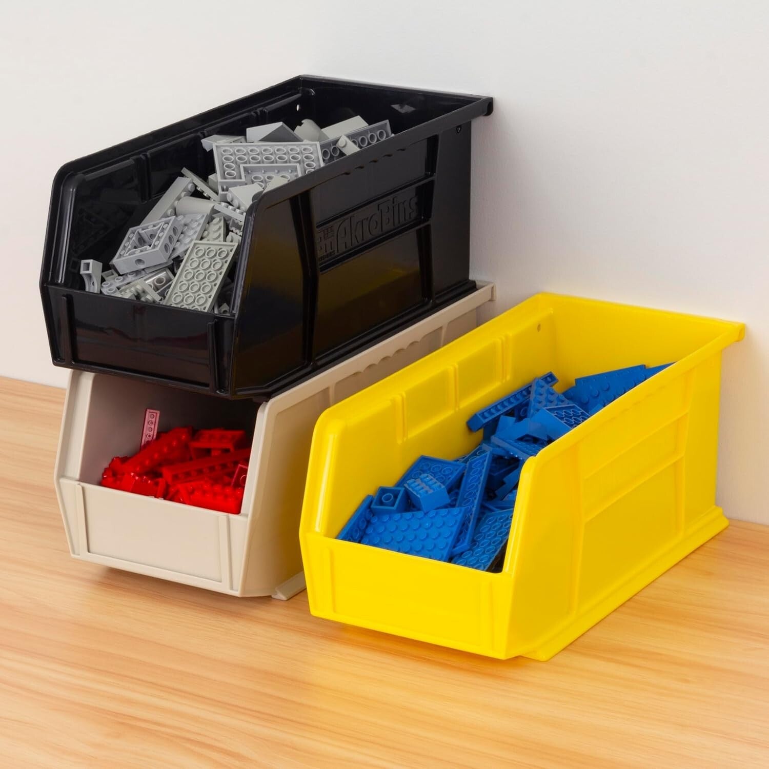 Multi-Purpose Organized Storage Bins, 12-Pack - Customizable & Space-Efficient