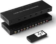 Load image into Gallery viewer, Multi-AV 6-Port RCA to HDMI Converter - Ideal for Gaming and Home Theater