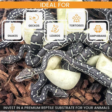 Load image into Gallery viewer, 36 Quart Loose Coconut Chip Substrate for Healthy Snake and Tortoise Enclosures