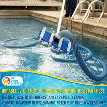 Load image into Gallery viewer, Spiral Wound Pool Vacuum Hose - 1-1/2" x 36' for Maximum Flow and Efficiency