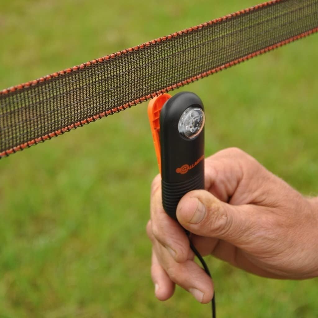 Weather-Resistant Fence Alert Device - LED Indicator Clips for Easy Monitoring