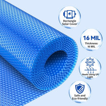 Load image into Gallery viewer, Premium 20x40ft Blue Solar Blanket Cover - Insulating Pool Protection System