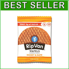 Load image into Gallery viewer, Guilt-Free Honey &amp; Oats Stroopwafels - 48 Count Low Calorie Snacks for On-the-Go