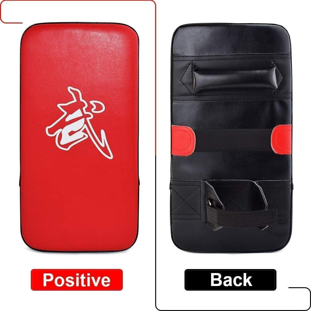 Lightweight Curved Kick Pad Set with Breathable Design for Martial Arts Training