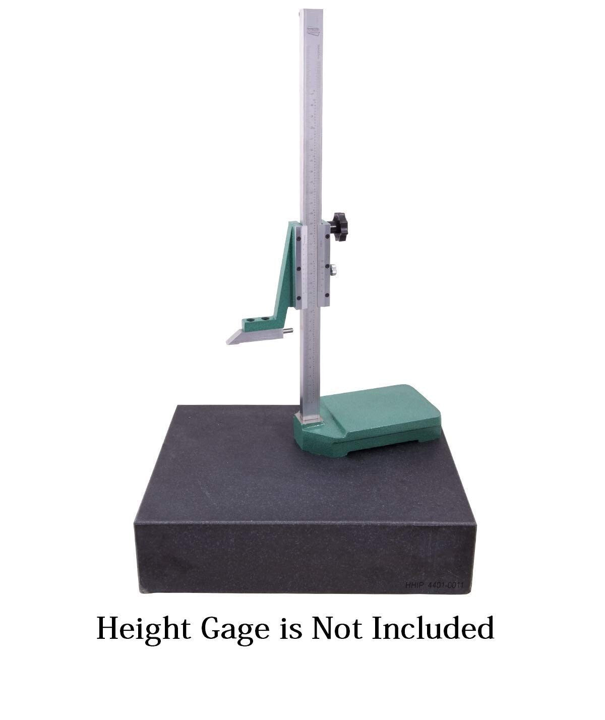 Durable Non-Magnetic 12" x 9" Granite Surface Plate - Perfect for Calibration