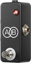 Load image into Gallery viewer, Mini A/B Guitar Signal Switch: Compact Black/Silver Pedal for Musicians