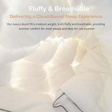 Load image into Gallery viewer, King Size Cooling Bed Insert - Luxury Down Feather Duvet for Year-Round Comfort
