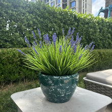 Load image into Gallery viewer, 24 Bundle UV Resistant Artificial Purple Flowers for Elegant Outdoor Decor