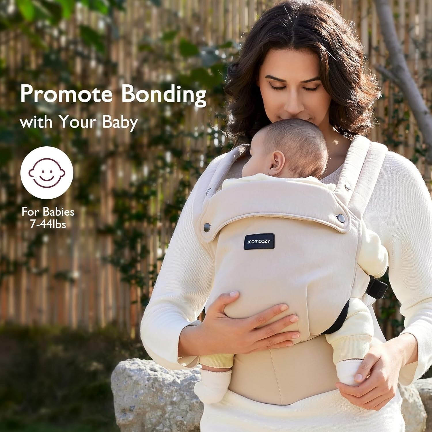 3-in-1 Lightweight Baby Carrier with Lumbar Support - Ideal for Growing Babies