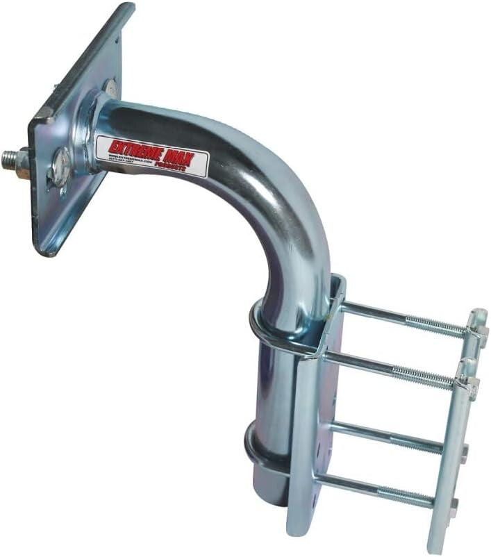 Compact Heavy-Duty Spare Tire Mount for 4, 5, 6 Lug Wheels - 2-Year Warranty