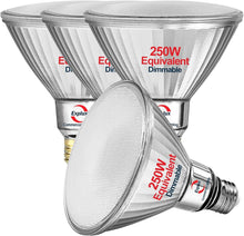 Load image into Gallery viewer, Super Bright 3300 Lumens LED Flood Light Bulbs, 4-Pack, Dimmable &amp; Waterproof