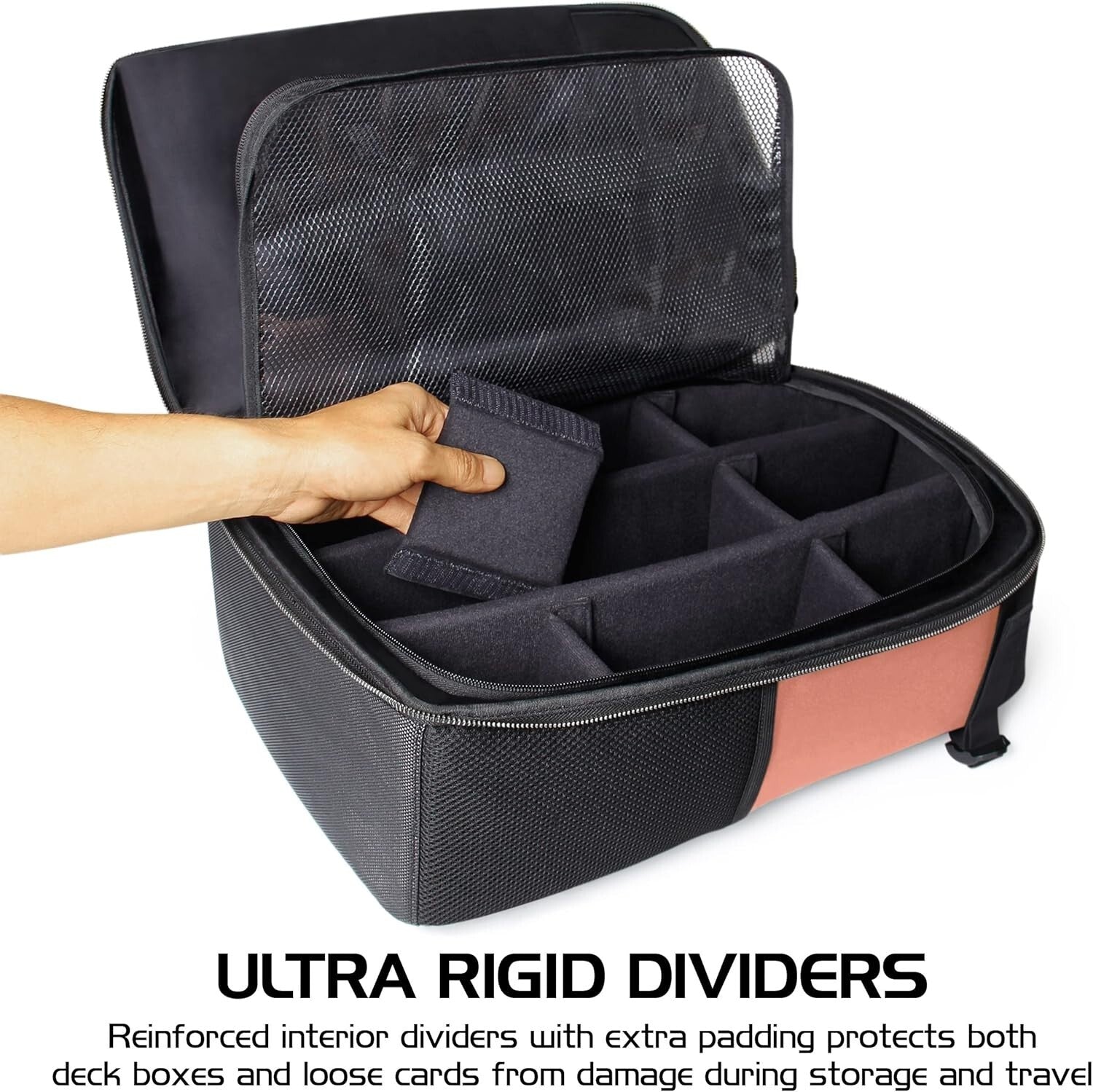 High-Grade TCG Backpack for Deck Boxes & Sleeved Cards - 7,600 Capacity