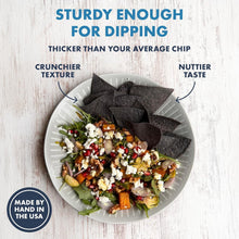 Load image into Gallery viewer, Naturally Grown Blue Corn Chips with Grass-Fed Tallow - 30 Oz, Gourmet Snack