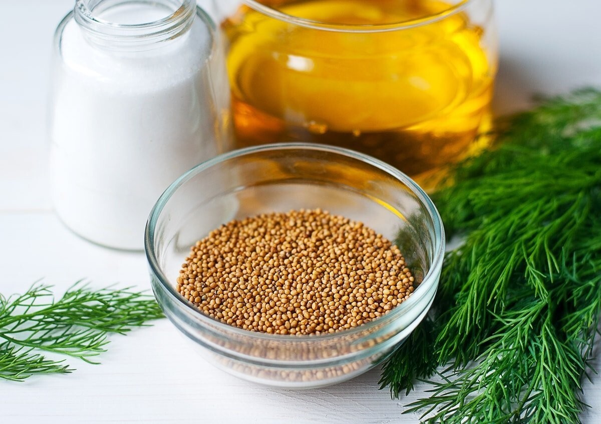 Whole Yellow Mustard Seeds, 20 Pounds - Natural, Pungent Flavor for Cooking