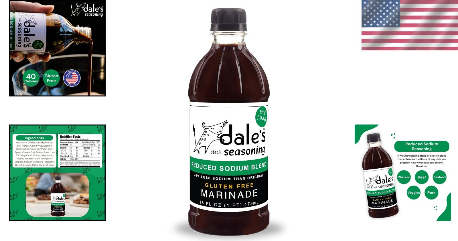 Exotic Spice Blend Reduced Sodium Seasoning - Perfect for Meats & Fish 12 Pack