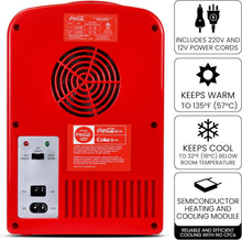 Load image into Gallery viewer, Compact 4L Cooler/Warmer with Dual Power – Perfect for Travel and Music Lovers