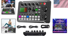 Load image into Gallery viewer, Compact DJ Effects Mixer with DSP Noise Reduction - Ideal for Creators &amp; Gamers