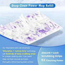 Load image into Gallery viewer, Advanced 40 Count Disposable Power Mop Pads - Thicker for Effective Cleaning