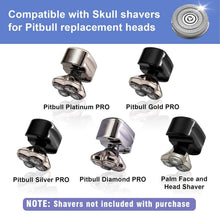 Load image into Gallery viewer, High-Performance 16 Blade Replacement Set for Skull Shaver Pitbull Models