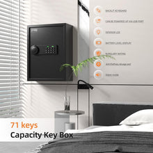 Load image into Gallery viewer, Professional Key Lock Box - Secure Storage for 71 Keys, Easy Access Design