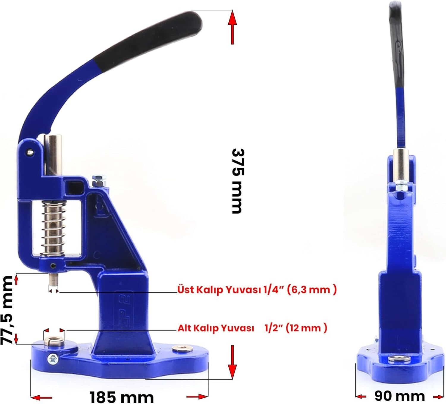 Versatile Metal Hand Press Machine with Multiple Die Sets for Seamless Crafting