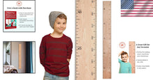 Load image into Gallery viewer, Personalized Wooden Kids Growth Chart - Functional Art for Family Spaces