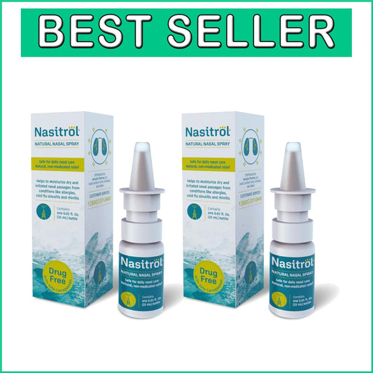 Allergen-Fighting Nasal Spray - Natural Saline for Daily Use (1.7 fl. oz.)