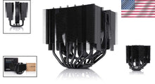 Load image into Gallery viewer, Whisper-Quiet Dual-Tower CPU Cooler with Automatic PWM Fan - Stylish Design
