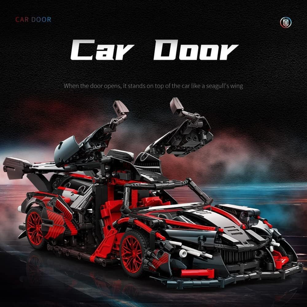 1:14 Scale Racing Car Model Building Set – Perfect Gift for Car Fans Ages 12+