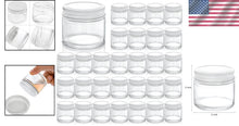 Load image into Gallery viewer, Portable 30-Pack Glass Jars with Airtight Lids &amp; 2 Oz Capacity for DIY &amp; Storage