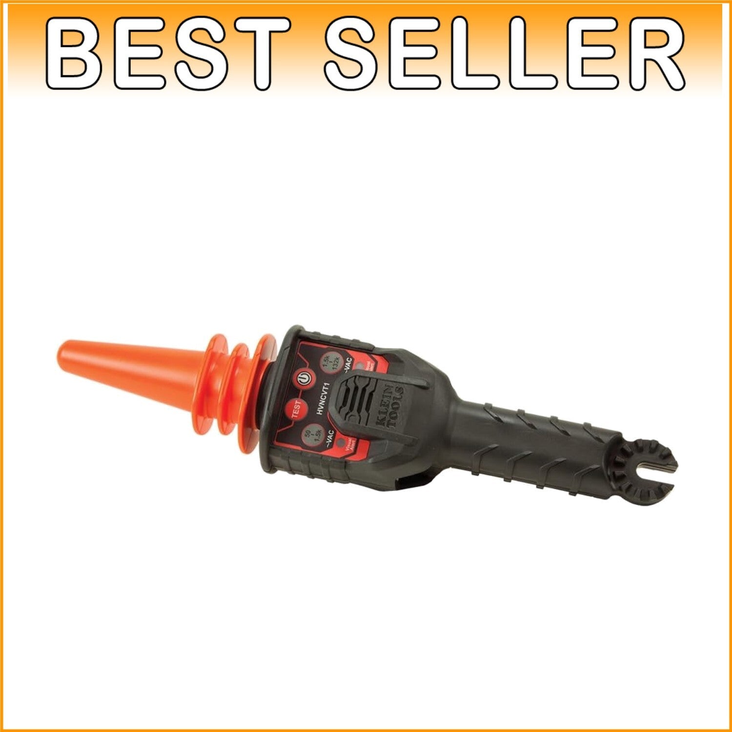 Dual-Range Non-Contact Voltage Tester with Visual and Audible Alerts