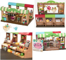 Load image into Gallery viewer, Kids 97pc Play Food Market Set - Shopping Accessories &amp; Garden Tools Included