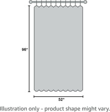 Load image into Gallery viewer, Elegant Lavender Blackout Curtain Panels - 96" Long, Ideal for Modern Home Decor