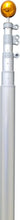 Load image into Gallery viewer, No Rust 20-Foot Telescoping Flagpole Kit - Complete with USA Flags and Hardware